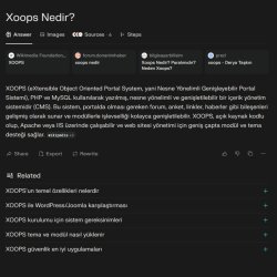 Sohbet kısmına aramak istediğiniz şeyi yazın, sizin yerinize tüm interneti arasın ve en iyi sonuçları ekranda göstersin.